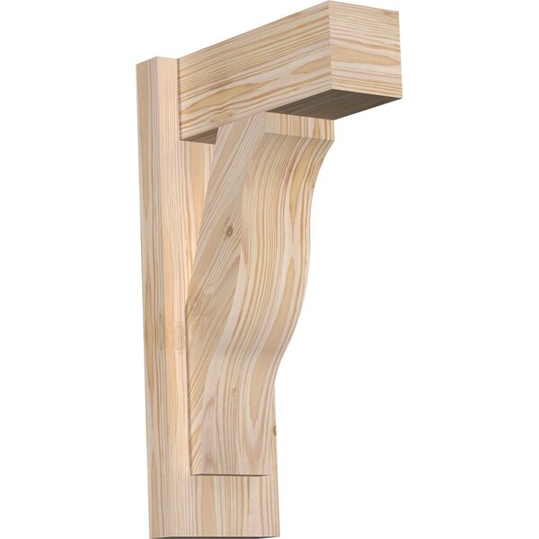 Ekena Millwork Funston Block Smooth Outlooker, Douglas Fir, 5 1/2"W x 12"D x 20"H OUT06X12X20FST05SDF - main